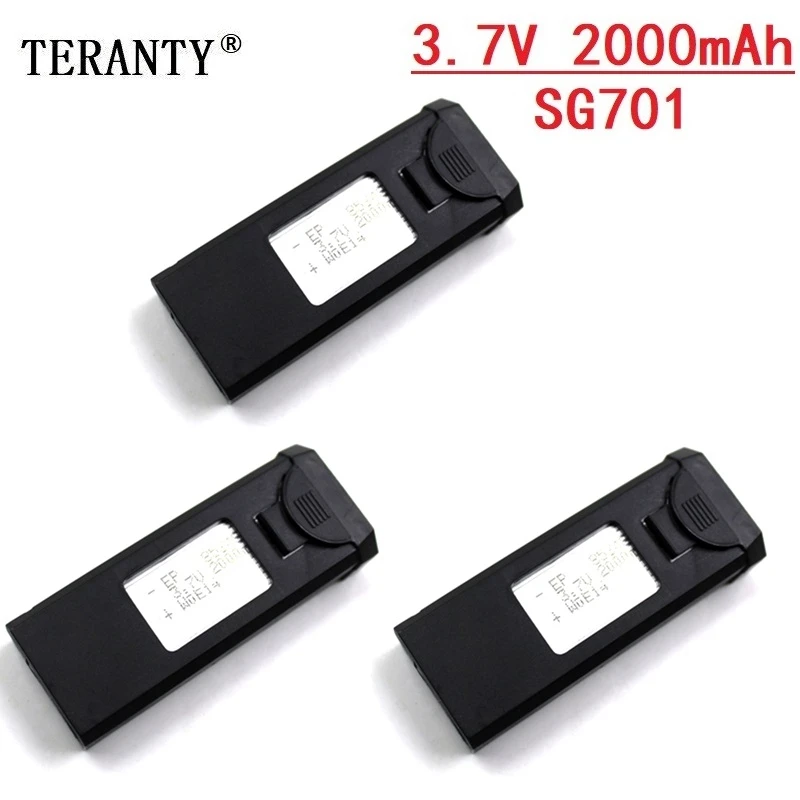 При заказе 1 10 штук 3 7 V 2000mAh литий полимерный Батарея для SG701 игрушка с