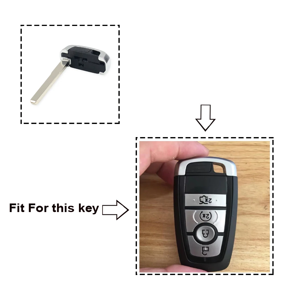 Запасной корпус KEYYOU для дистанционного ключа маленькое лезвие вставное Ford Mondeo
