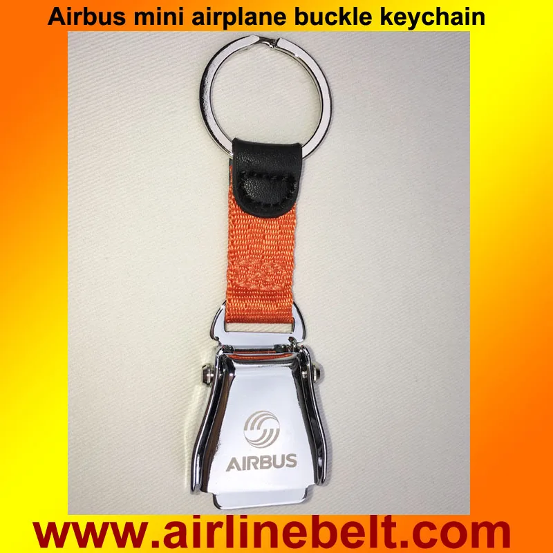 Лидер продаж пряжка для ремня безопасности аэробуса брелок ключей любителей
