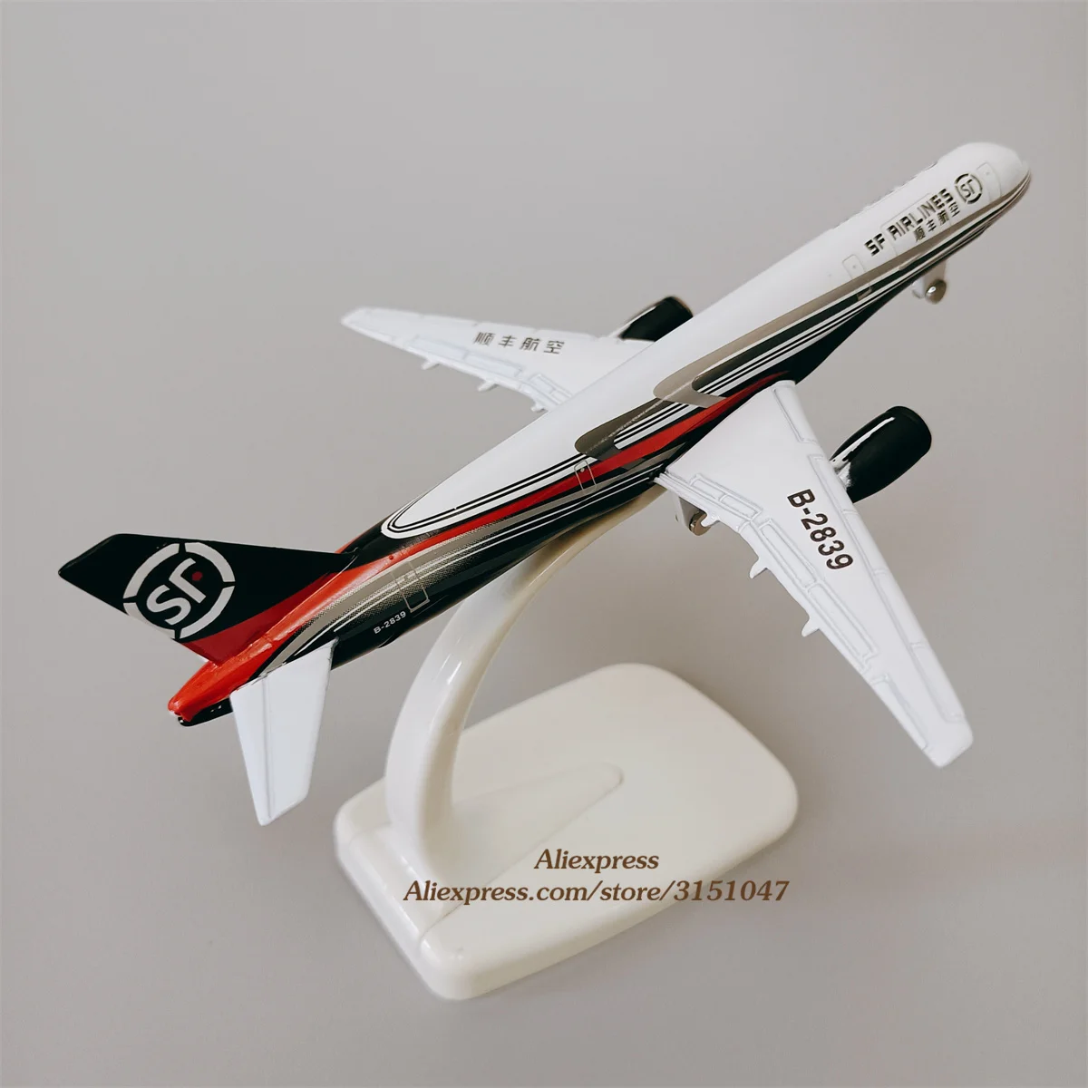 

NEW Air SF Airlines Boeing 757 B757 B-2839 Airline Metal Alloy Plane Model Airplane 1:400 Scale Diecast Aircraft w Wheels 16cm