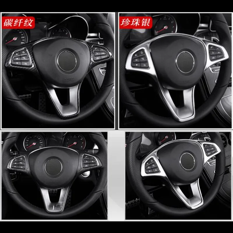 Автомобильный руль Кнопка рамка украшение Накладка для Mercedes Benz Vito W447 2014 2017