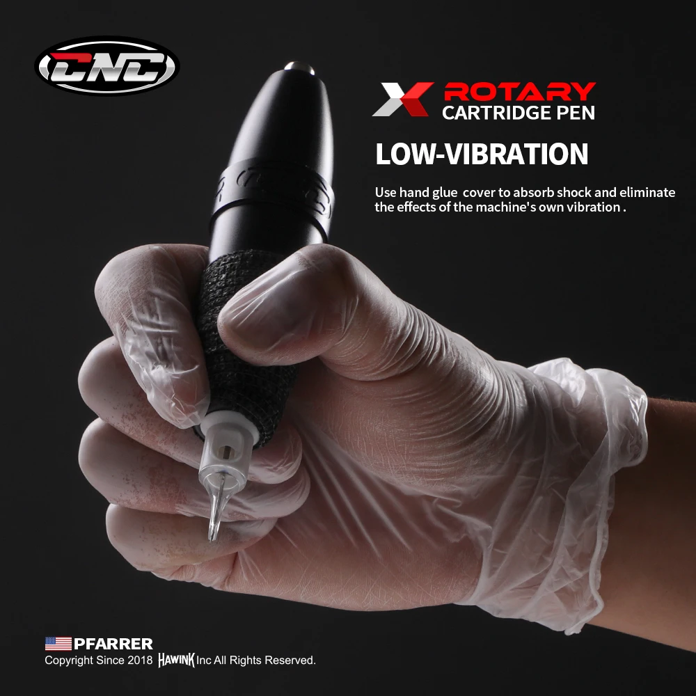 Мощная гибридная вращающаяся машинка для татуировок с разъемом RCA шнур