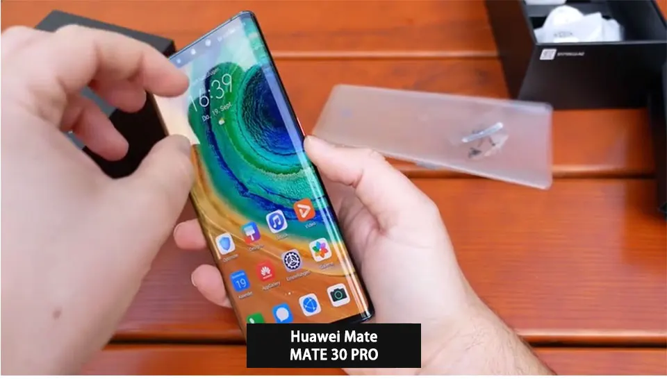 HUAWEI mate 30 Pro мобильный телефон 6,53 дюймов Kirin 990 Восьмиядерный Android 10 Встроенный датчик жестов Google play