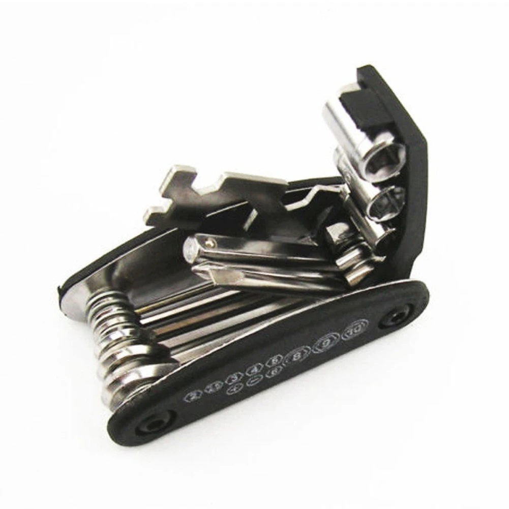 

16 in 1 Bicycle Tools Repairing Set Multifunction Folding MTB Road Bike Repair Tool Hex Spoke Cycling Wrench Screwdriver Kit