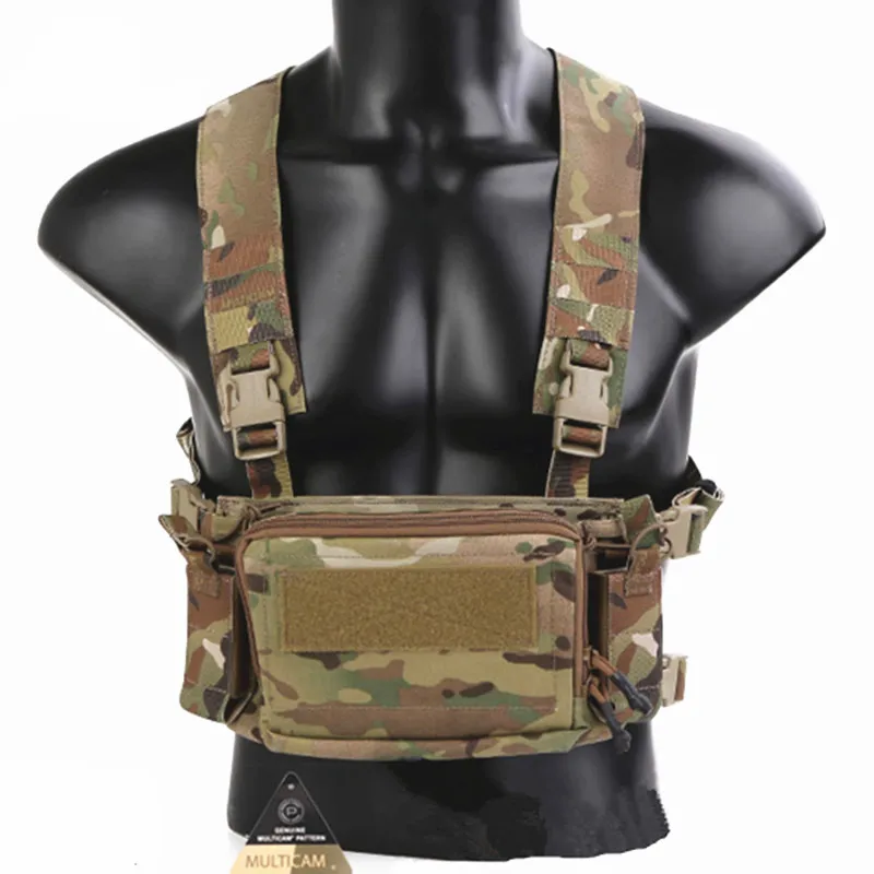 Жилет Emersongear D3CR для охоты в страйкбольном стиле с карманом журналов|Охотничьи