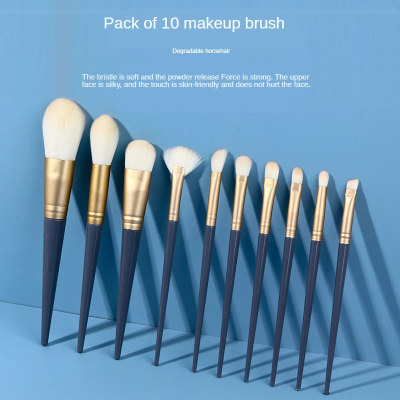 

New 10/14 Pcs Makeup Brushes Tool Set Cosmetic Powder Eye Shadow Foundation Blush Full Set Of Makeup Beauty Make Up Brush