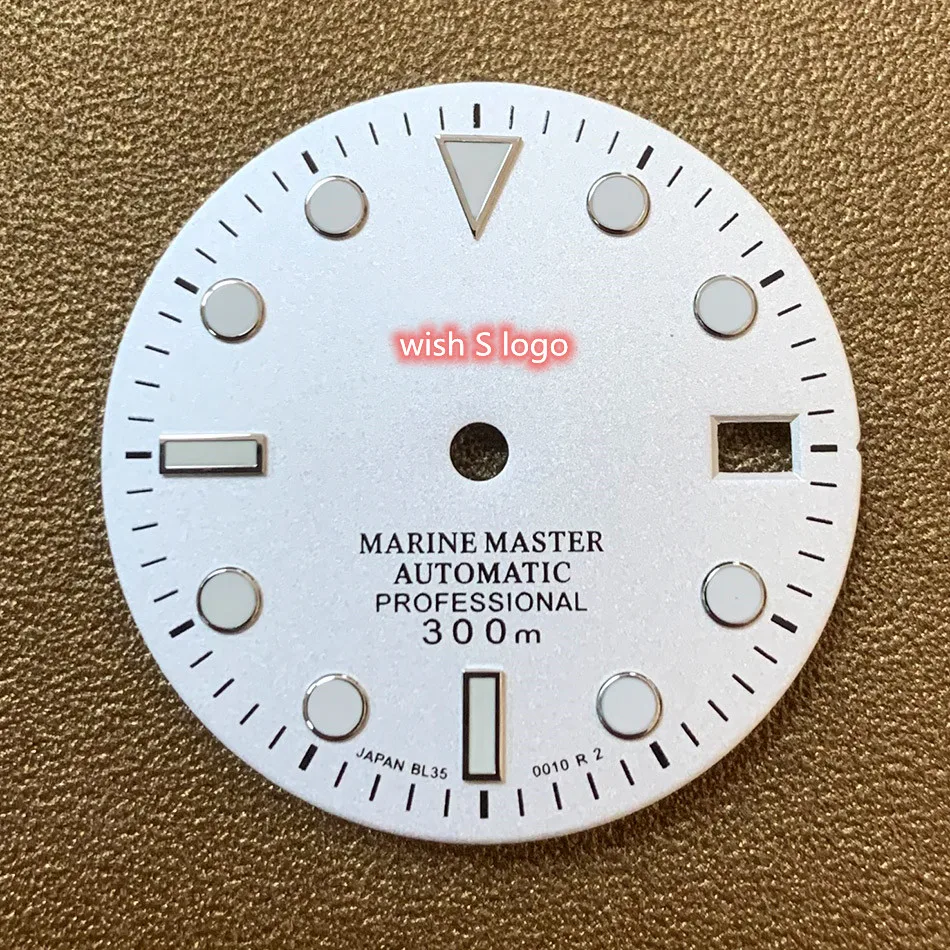 

Watch Dial Solar Pattern Literal 29mm Light Fittings Modified for Japanese NH35.NH36 Movement Automatic