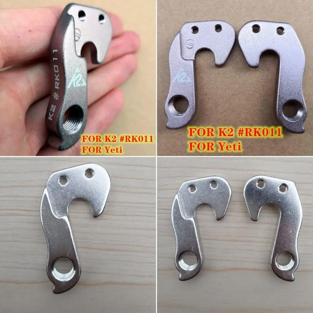 

2pc Bicycle MECH dropout For K2 #RK011 Yeti K2 Nomad Enemy All Zed All Cross All Comfort All 9-style FS bike derailleur hanger