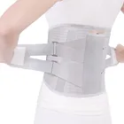 Стальная ортопедическая поясничная опора для спины турмалиновый самонагревающийся Магнитный Расширенный пояс для спины Поясничный защитный пояс для спортзала