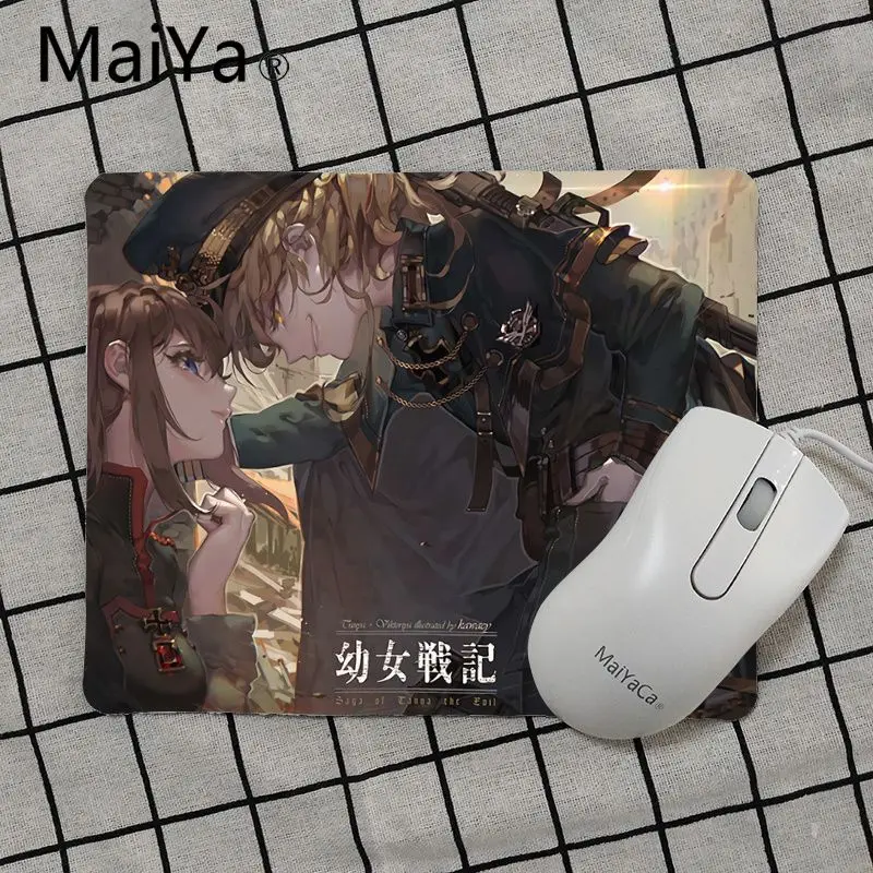 Maiya Высококачественная игровая мышь Tanya Degurechaff Youjo Senki для ноутбука коврик мыши