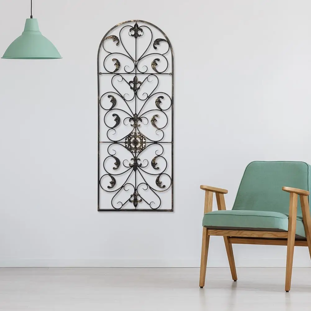 

Semi-circular Retro Decorative Spanish Arch Wall Iron Art Victorian Style