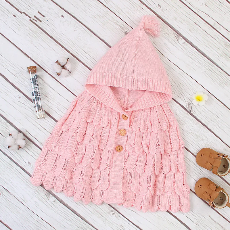 Свитер для маленьких девочек пальто осенний свитер малышей Кардиган с длинным