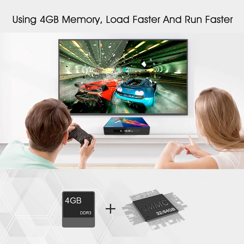 A95X R3 Смарт ТВ приставка Android 9,0 ТВ приставка 4K 3D Мини ТВ приставка 2 ГБ 4 ГБ 32 ГБ 64 Гб четырехъядерный медиаплеер PK X96 HK1 Max мини IP tv