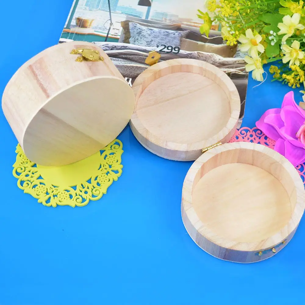 Портативная круглая упаковка в винтажном стиле с помадой изысканный ювелирный