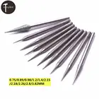 Алмазная шлифовальная головка, хвостовик 2,35 мм, 0,75-3,82 мм, 10 шт.