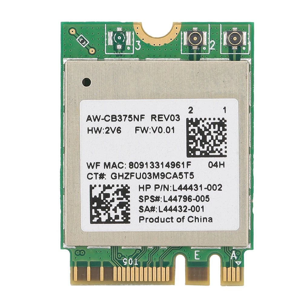 

Network Card Wireless WLAN Universal for Bluetooth Computer Accessories M.2 NGFF RTL8822CE
