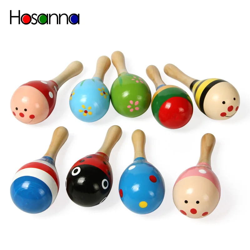 Детские деревянные погремушки молотки детские музыкальные инструменты Детский