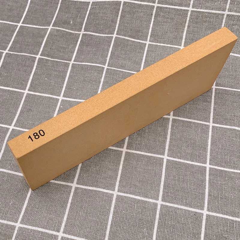 (180 зернистый точильный камень + бамбуковая основа Держатель ножа) набор точилка