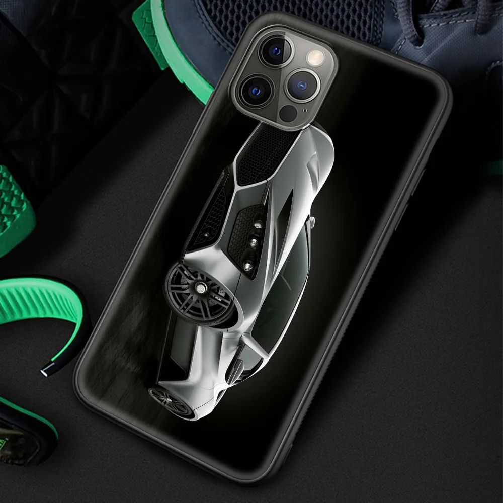 

Cool Car Luxury Silicone TPU Case for iPhone 12 11 Pro MAX 7 8 6 6S Plus XR X XS MAX SE 2020 Phone Coque Shell