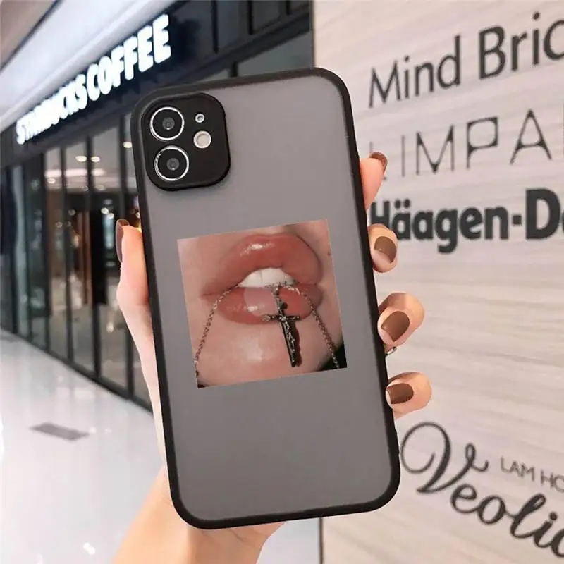 

Beautiful aesthetic yellow sunflower Phone Cases matte transparent For iphone 7 8 11 12 plus mini x xs xr pro max cover