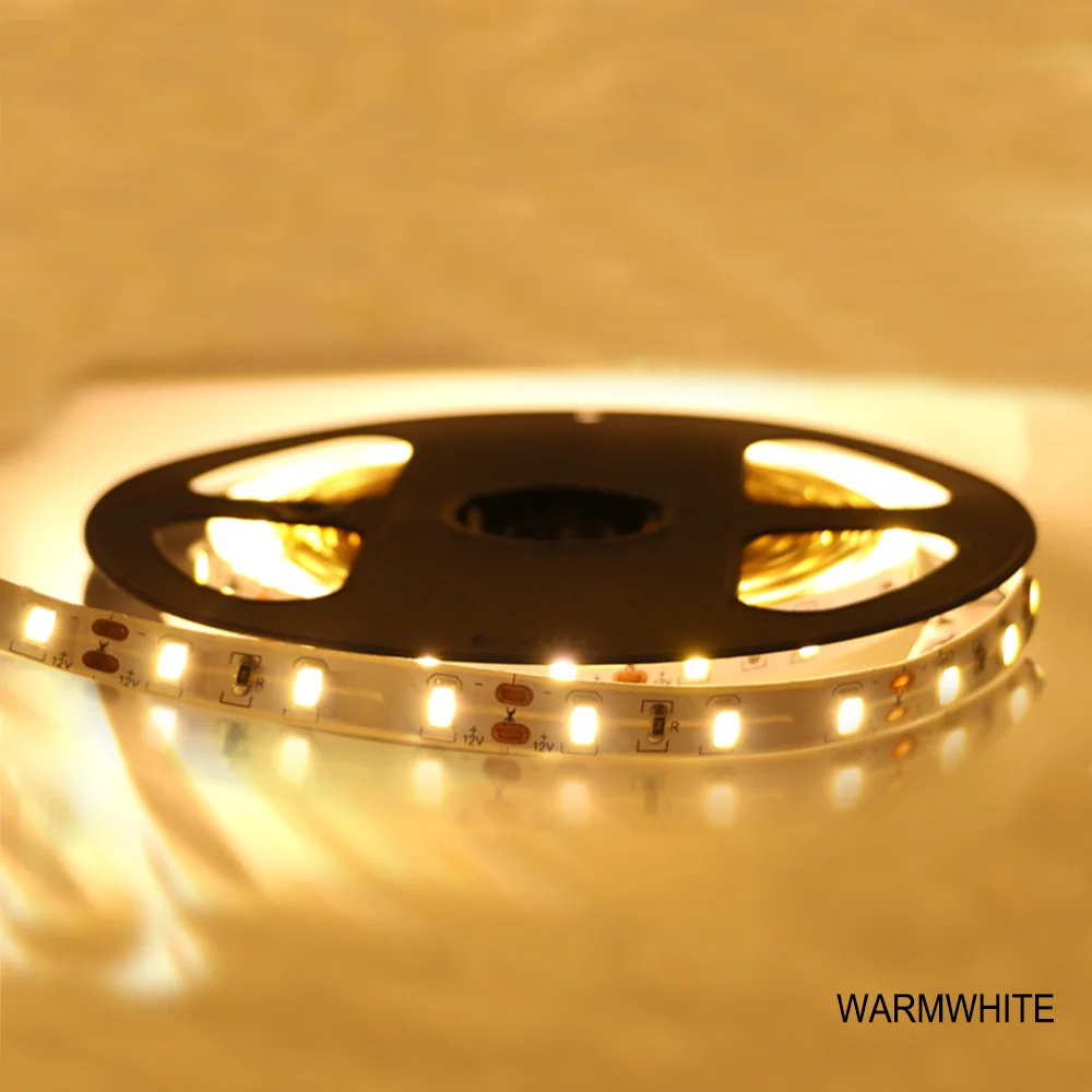 Warm white Светодиодная лента 5 м IP65 Водонепроницаемый/без Водонепроницаемый светодиодный светильник полосы 5630 SMD DC12V 60 светодиодов/M бар гибкий светильник ярче 5050 Светодиодная лента - Испускаемый цвет: Warm white