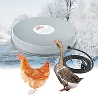 Automatic Chicken Water Warmer Livestock Poultry Feeding System Drinking Water Heater Base For chicks, ducks or birds Farming