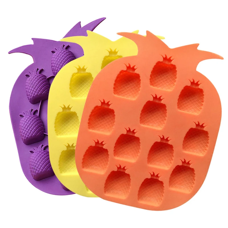 

Color Random Hair Pineapple Creative Silicone Ice Cube, Refrigerator Kitchen Cube Cream Ice Tray, Ice Ice Board Ice N6V2
