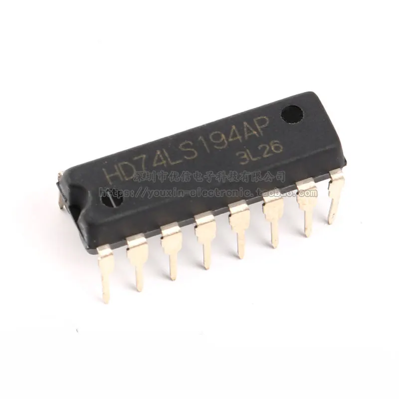 

10PCS ,In-line 74LS194 Bidirectional Universal Shift Register DIP-16