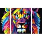 5D сделай сам, дневной узор, полная круглая Алмазная вышивка, Набор для вышивки крестиком, картина Стразы с животными, мозаика, домашний декор