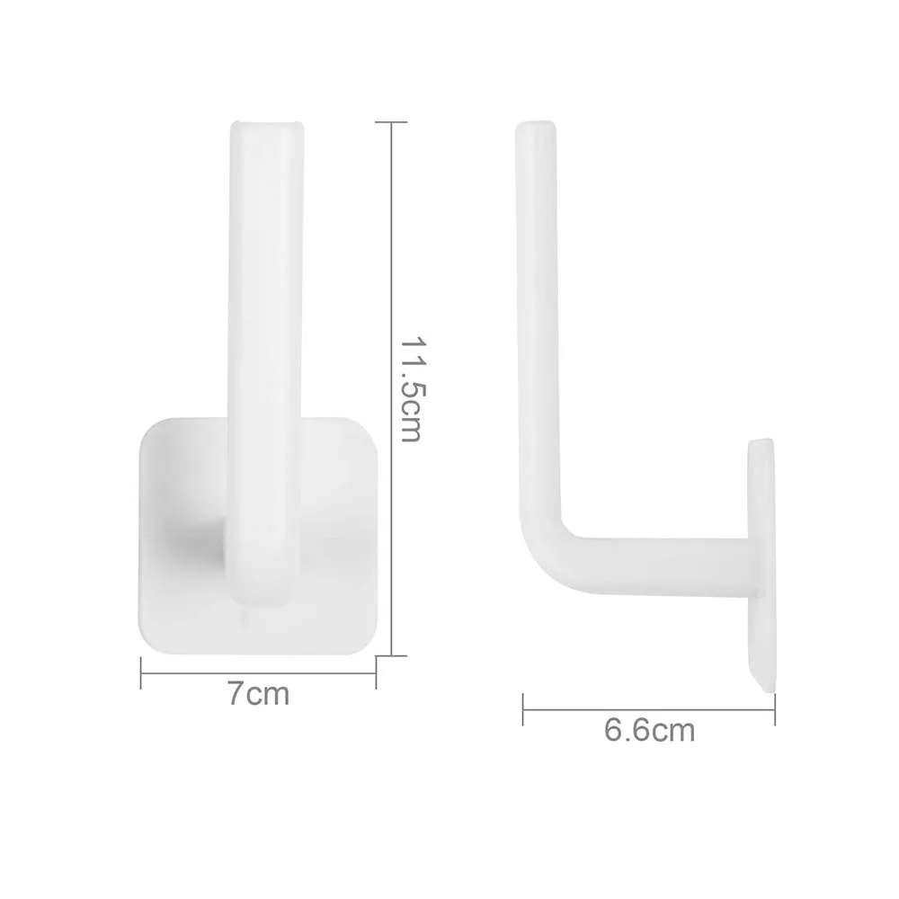 

1/2Pcs Kitchen Paper Towel Holder Self-Adhesive Accessories Under Cabinet Roll Rack Tissue Hanger Storage Rack For Bathroom Bar