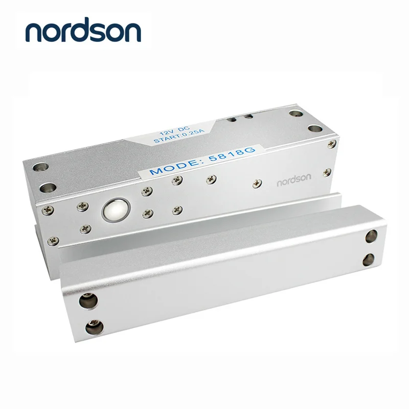 Магнитный Электрический Болтовой замок Nordson для Бескаркасной стеклянной двери