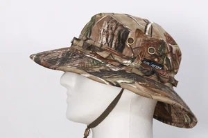 ROLANPRO M Size Camouflage Mountaineering Caps for Men Women Summer Man's Round Boonie Hats for Military Camping Outdoor Hat