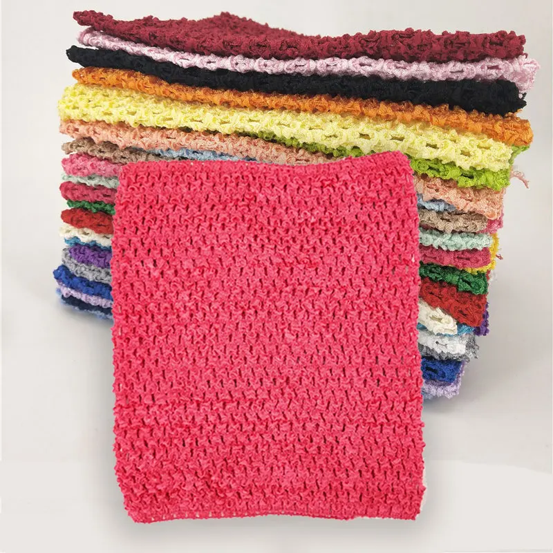 9/6 дюймов Туту Топ Бюстье обернутый грудь DIY эластичное вязаное крючком Широкий