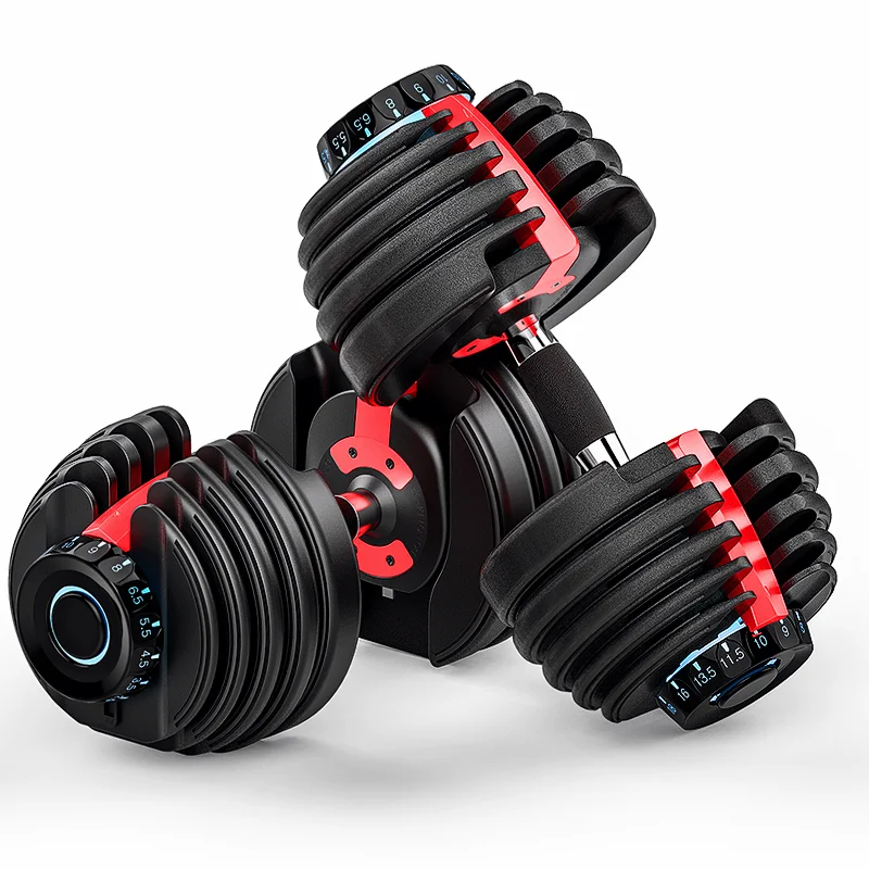 

Adjustable Dumbbell Indoor Fitness Equipment for Men and Weight for Women Weights for Fitness Adjustable Dumbbells 24kg/52.2lbs