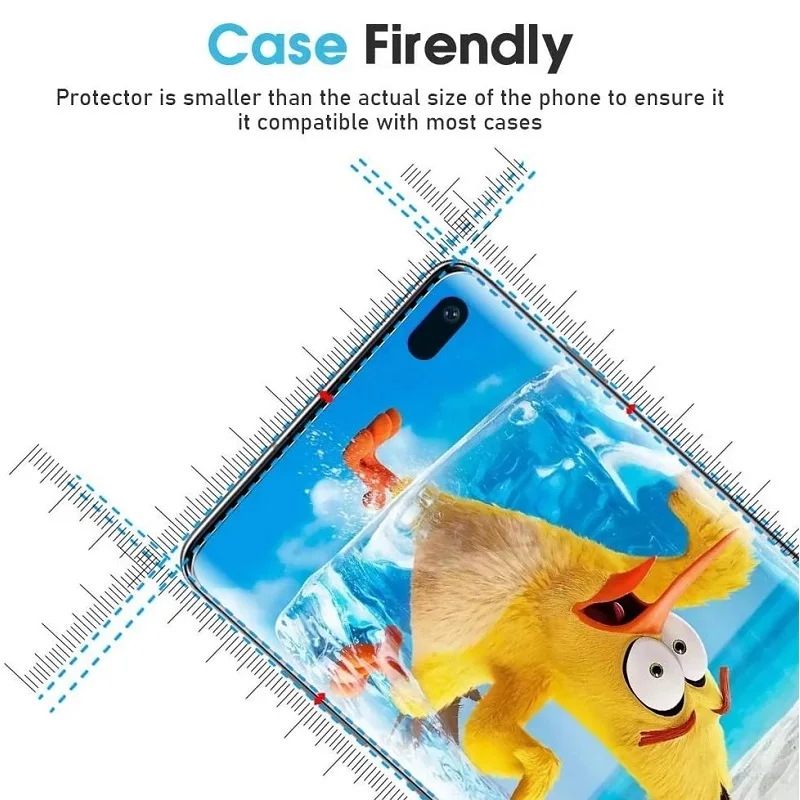 

VSKEY 3PCS 3D Full Cover Tempered Glass for Huawei Honor 30 Pro Plus Screen Protector Nova 8 Pro 7 Anti-Scratch Protective Film