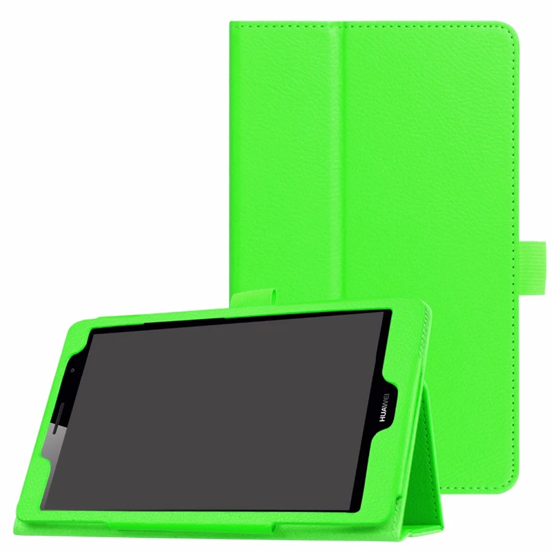 For Huawei T3 8 Litchi Grain Leather Flip Cover Case for MediaPad 8.0 KOB-L09 KOB-W09 tablet case stand cover | Компьютеры и офис