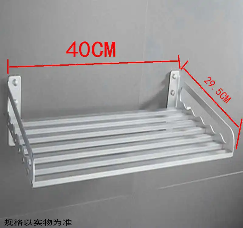 

Microwave Oven Storage Holders Racks Kitchen Shelf Holder Black Aluminum Wall Shelf Oven Rack Kitchen Organizer Accessories