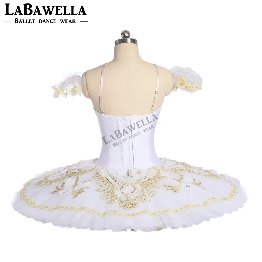 Балетная пачка для выступлений балерина на заказ Белый лебедь Профессиональный