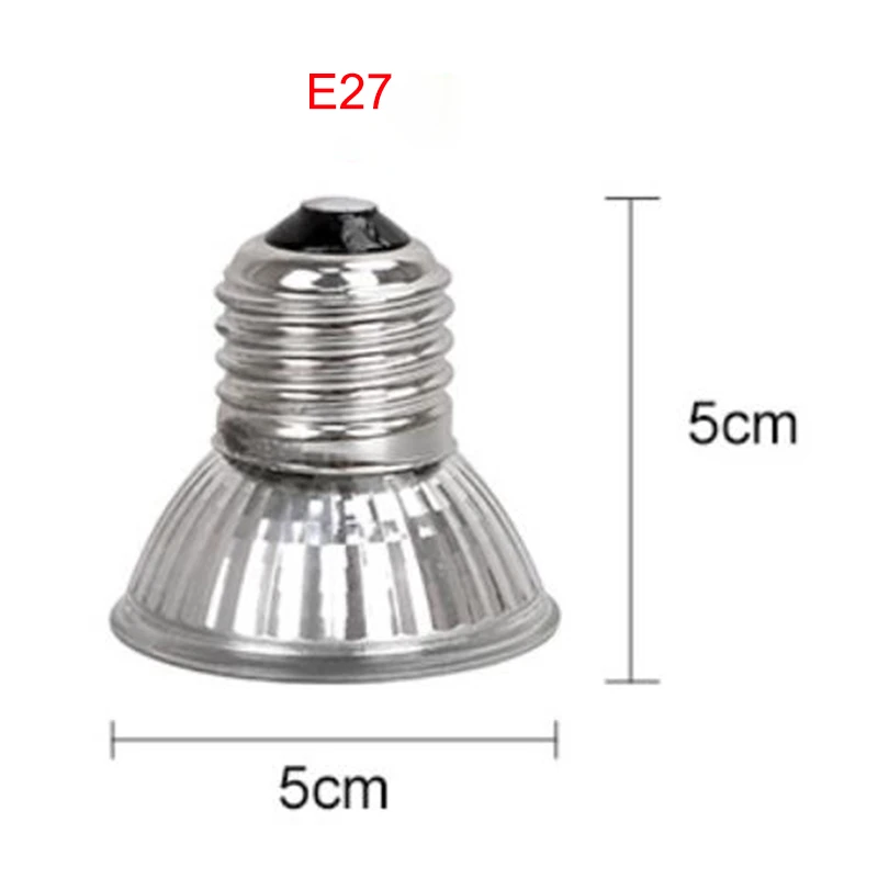 Лампа нагревательная E27 25/50/75 Вт UVA 110-220 В | Дом и сад