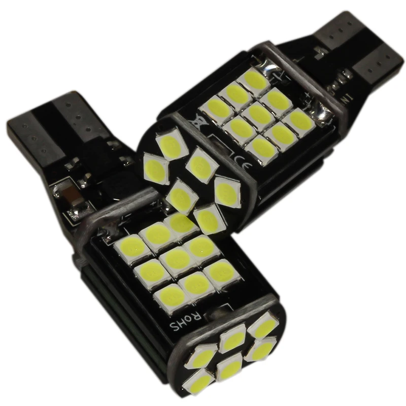 T15 светильник лампа s W16W 4014 45smd Canbus OBC безошибочный светодиодный фонарь заднего