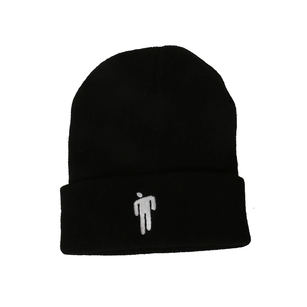 Billie Eilish Beanie цвета вязаная зимняя шапка однотонный хип-хоп трикотажный свитер шляпа костюм капитана аксессуар подарки теплая зима