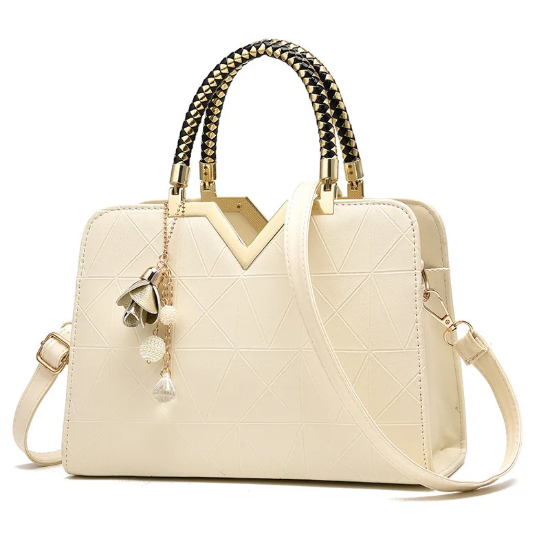 

2021 New Woman Handbag Large Capacity Shopping Bag Fashion High Quality Shoulder Bag Female PU Tote Bag Luxury Designer Handbags