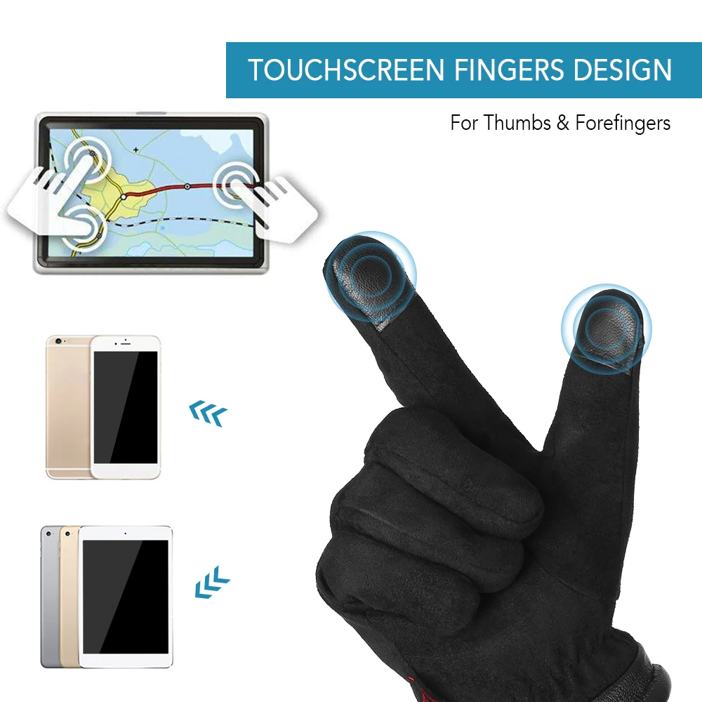 Перчатки для катания на лыжах водонепроницаемые ветрозащитные перчатки
