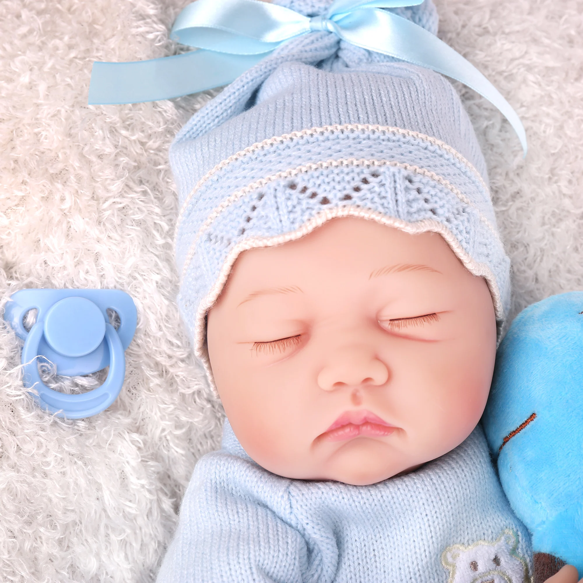 Reborn Baby doll ткани тела красивый малыш Boneca 22 дюймов реалистичные детские игрушки в