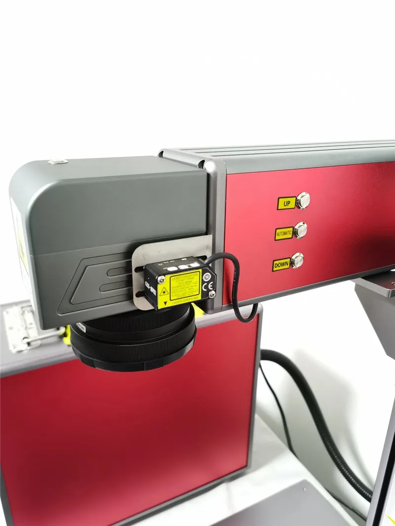 Бесплатная доставка HCZ Авто focusfiber лазерная маркировочная машина 30 Вт CNC Сплит