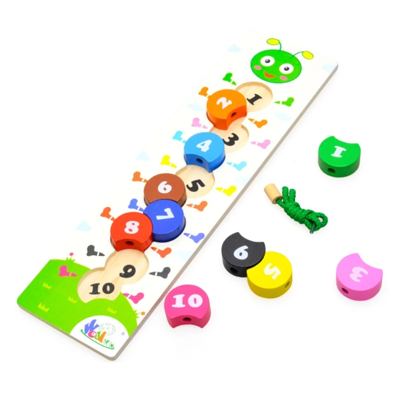 

28EC Kids Number Beads Toy for Boys/Girls Brain Training Birthday Gifts
