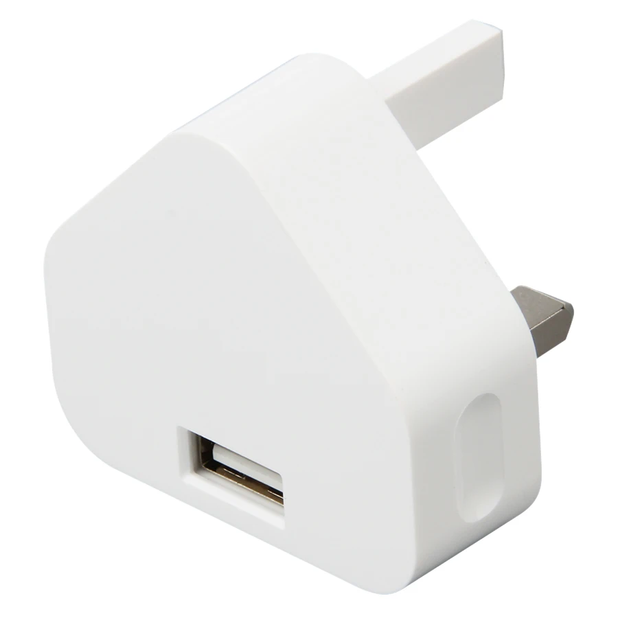 

UK Plug Charger Single USB Wall Charger Travel Fast Charging Adapter for iPhone XS Mas X 8 Samsung S8 Xiaomi Tablet 300pcs/lot