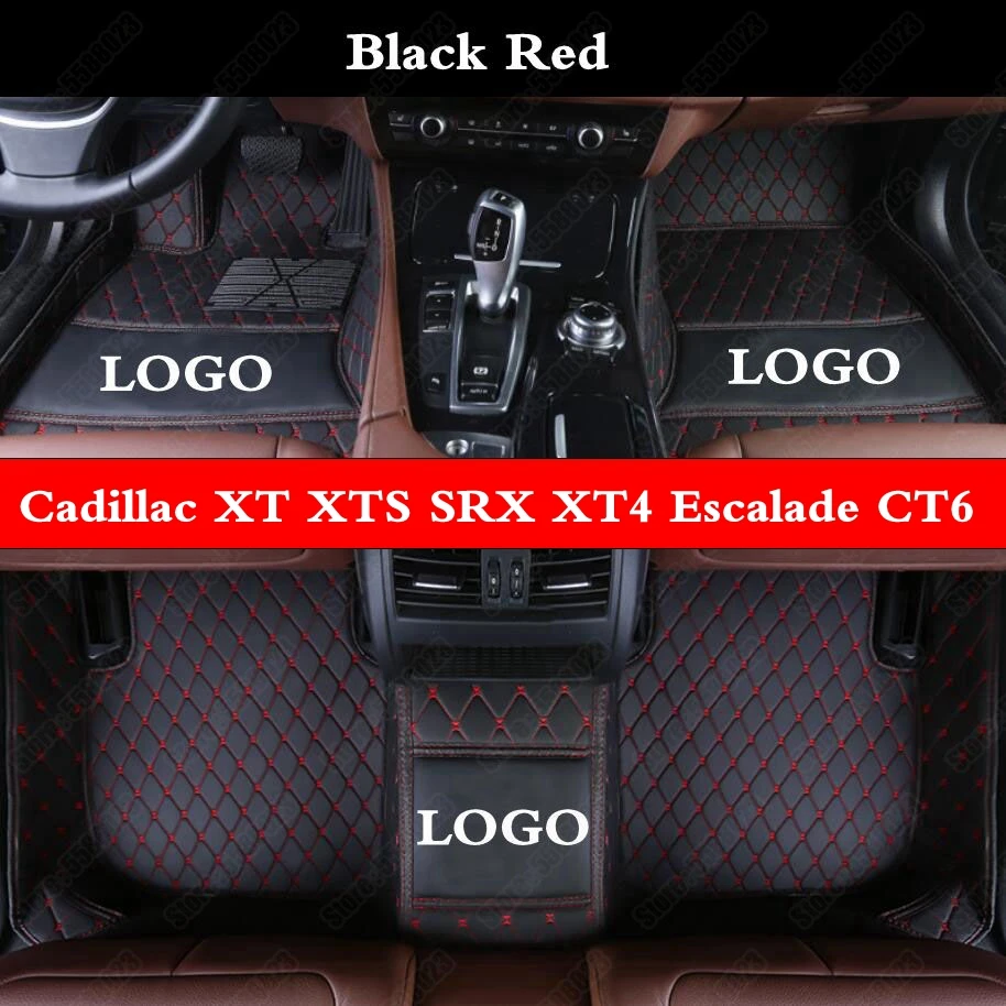 Автомобильный напольный коврик для Cadillac XT5 XT6 XTS SRX XT4 Escalade ATS CT5 CT6 CTS на заказ