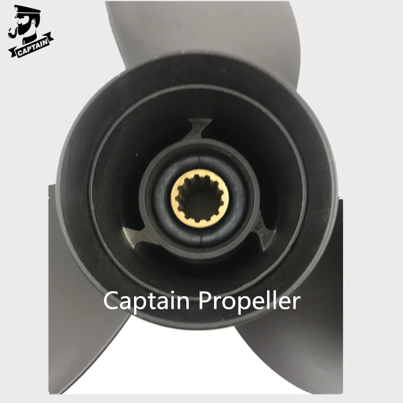 Подвесной Двигатель Captain Propeller 13 1/2X15 подходит для Suzuki DF70A DF80A DF90 DF100 DF115 DF140 tooth Spline