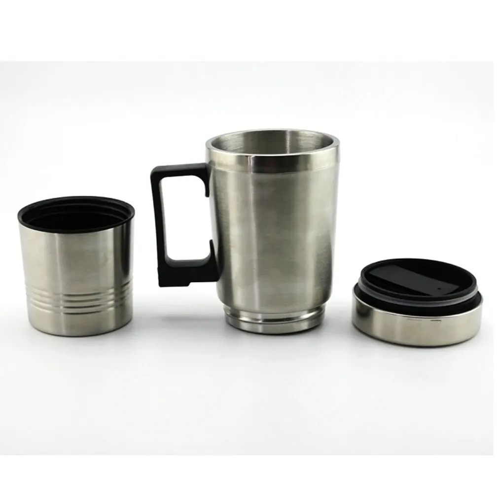 Кружка с подогревом горячей воды для автомобиля электрический чайник из